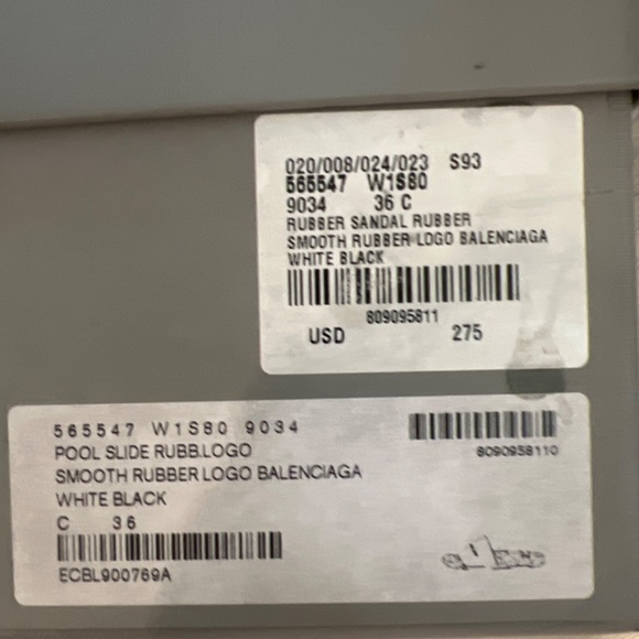 Balenciaga slides - Picture 2 of 2